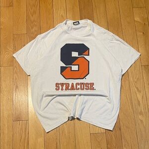MV Sport White Syracuse Short Sleeve Tee